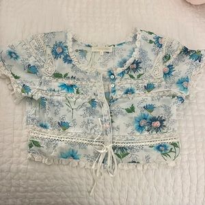 LoveShackFancy Cropped Top